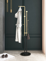 Hangers Home Hangers Floor Nordic Designer Interior Hangers Simple Modern Marble Metal Coatrack