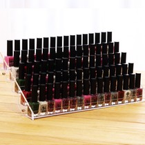 Nail polish display rack multifunctional nail polish rack Nail Polish glue color plate shop shelf acrylic transparent