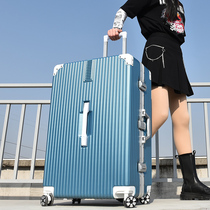 Travel hero trolley case luggage suitcase password aluminum frame suitcase female male 24 inch student fashion high face value Net Red