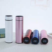 Bouncing thermos custom advertising cup printed logo stainless steel cup lettering cup custom wholesale small gifts