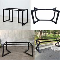 Table frame Wrought iron table legs Beam desk bracket Office one-piece removable table legs Table legs Table legs Table legs custom