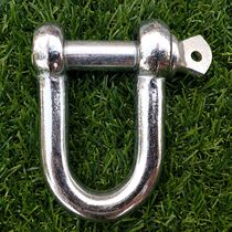 Off-road vehicle square mouth tow hook Trailer shackle Trailer arm American U-shaped trailer ring Solid high strength trailer hook