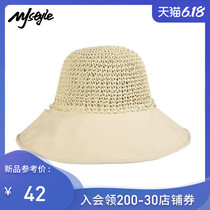 MJstyle TOPFEELING20夏季新款遮阳度假蝴蝶结草帽女-620210029