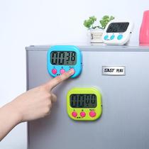 Loud magnet home electronic fitness alarm clock kitchen screen timer multifunction reminder timer countdown