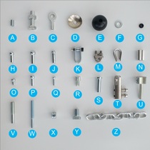Supply various specifications of wire rope joints press head rivets lead head fitness equipment accessories gym accessories