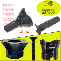 Non-standard to map custom made CNC T-SLOT dovetail-shaped groove and other kinds of non-standard milling cutter stock