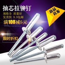 M2 4M3 2M4M5 aluminum pull core open type flat round head blind rivet rivet installation