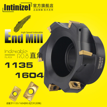 yezoe CNC 90 degrees milling cutter 300R 400R right angle 50 63 cutter r0 8 Blade 1135 1604