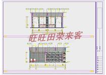 (Jiangsu)School dormitory building business center decoration construction cad drawings