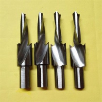 Side hole step drill Countersunk hole drill Secondary drill Woodworking step drill Reaming solid wood opening tool Tungsten steel row drill