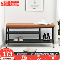 Nordic shoe-changing stool shoe cabinet shoe rack Home doorway Shoes Stool Narrow-to-door Entrance Doors High Bunch Shoes Stools