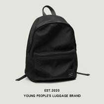 CHAOFANJI Japanese Tide brand shoulder bag male college students simple campus travel backpack middle school students schoolbag female