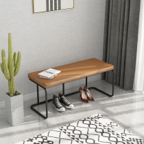 Iron Art Light Extravaganza Shoes bench Home doorway Shoes Stool mesh Red fitting room Stool Bedroom Bedstool Modern Bench