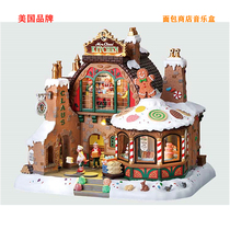 American LEMAX granny bread shop music box ornaments girl girlfriend children's birthday new year gift