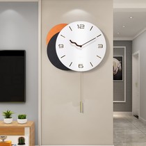 Modern creative simple decorative wall clock home fashion mute splicing clock living room atmospheric Wall digital clock