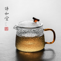 Kenwado Japanese glass bubble teapot high borosilicate heat-resistant tea separation flower tea office tea set for home use