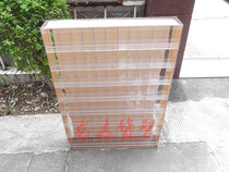 Supermarket convenience store Acrylic cigarette rack thickened transparent straight cigarette display rack can be customized and can be hung on the wall