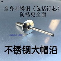 (Factory Direct) 304 full stainless steel long cap along the blind rivet pull stainless steel Big Head pull Rivet