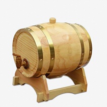 Oak barrel wine barrel vertical horizontal household size wine barrel can hold wine red wine white wine beer self-brewing