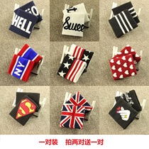 Wrists trendy hip hop 100 hitch protective bowl Summer students scattered to exercise and dance to sweat and sweat wrist cover short guys
