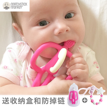 British match monkey tooth gum baby biting toy grinding stick baby grinders Tooth Divine silicone gel can be boiled