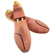 Imported incense cedar solid wood shoe strut shoe bolt shoe last shoe extender Adjustable shoe styling anti-wrinkle non-deformation