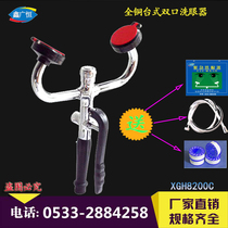 Factory inspection eye washer Double-port portable Hospital School laboratory Chemical factory Removable emergency shower eye washer