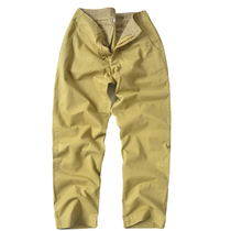 Original special retro casual trousers overalls chino pants chino pants ChinoPants loose version thick cotton card