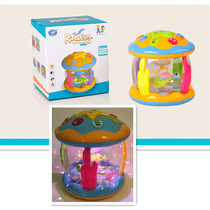 Children Hands Beat Drum Light Music Marine Puzzle Early Education Infant Toy Baby Multifunction Pat Beat Drum