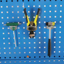 U-shaped hook hole plate tool car material rack Metal pendant Hardware tools