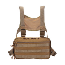 Military fans lightweight tummy pocket multifunctional chest hanging tactical vest bulletproof vest vest warfare equipment quickly demolished