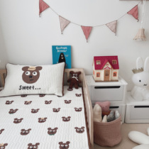  Favoria Korean ins Summer baby mat Baby childrens mattress Ice silk latex mat Kindergarten bedroom
