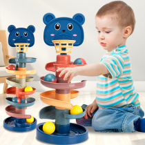 Baby track ball turn music 0 a 1 year old educational toy boy 2 baby early education 6 months or more 8 9 girls