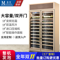 Mu Xue commercial end commercial hotel club bar fresh wine cabinet constant temperature wine cabinet refrigerated refrigerator ice red wine