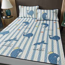 Summer ice silk mattress padded household student dormitory single mat Thin double bed Tatami mat quilt mattress