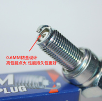 NGK Iridium spark plug for Sanyang TINI master fnx150 Titan Fit small steel gun Jiang Ge 300 400
