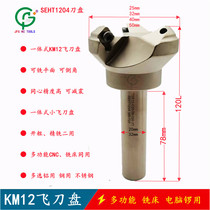 TSE surface milling 45 degree tool bar cutter head KM1204 plane integrated straight shank C20C32 milling tool bar chamfer milling surface