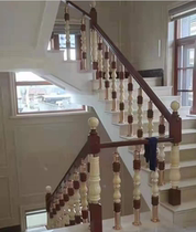 Ningbo Jinhua Yiwu Yongkang Wuyi Jade Railing Stair Villa Self-built House Railing Glass Railing Column