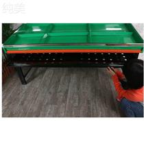 Special offer large supermarket dedicated iron multi-layer single double-layer number dried vegetables 1 fruit shop promotion display art storage water
