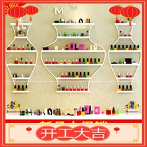 Nail Polish shelf nail art shelf wall-mounted cosmetics rack nail polish shelf display rack New