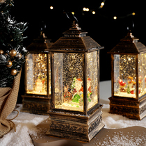 Christmas music box fantasy music box ornaments to send children Girl automatic floating snowflake crystal ball birthday gift