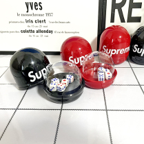 Tide brand plastic dice cup anti-cheating sieve cup personalized bar KTV party table game dice cup plug customization