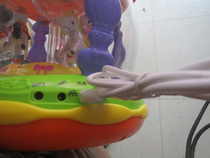 Carousel childrens hand drum charging cable baby baby music beat drum charger cable USB power cord