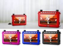 Little overlord PL-590 video device HD screen 4 3 inch long play card portable old man watching drama