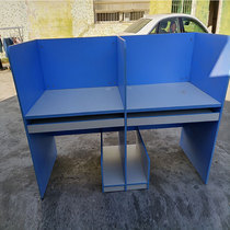 School Room Computer Desk Computer Classroom Table And Chairs Driving School Training Exam Table Voice Room Microcomputer Desk