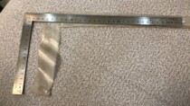 Stock old goods Tianjin production horse head card 30-angle ruler 50-angle ruler