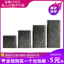 Spring tea retro metal tea cans iron boxes large medium and small square packaging boxes gift boxes universal frosted sealed iron cans