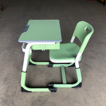 Class Table And Chairs Primary And Middle School Students Class Table And Chairs Single School Tutorial Training Training Course Lifting Class Table And Chairs Manufacturer Direct Sales