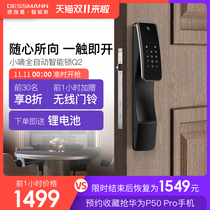 Deschmann combination lock fingerprint lock home security door automatic smart lock Q2 induction lock electronic lock