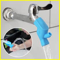 New silicone faucet extender joint Guide sink splash proof water nozzle children hand wash